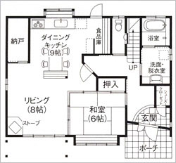 1階間取り