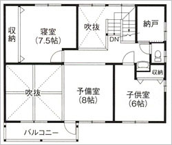 2階間取り